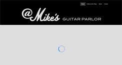 Desktop Screenshot of mikesguitarparlor.com
